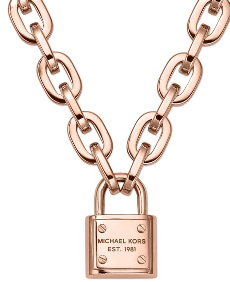 michael kors rose gold chain necklace|Michael Kors rose gold aviators.